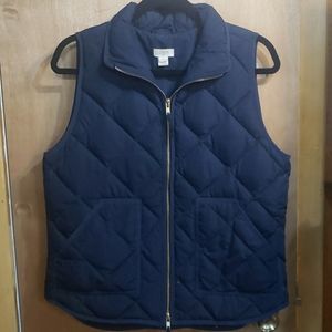 J Crew Factory Quilted Puffer Vest